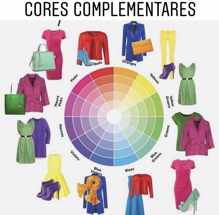 Looks cores complementares